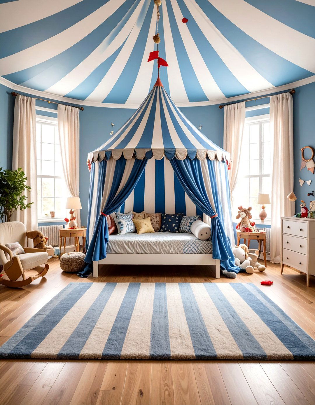 Circus Carnival Fun Fair Theme - 24 Toddler Room Ideas