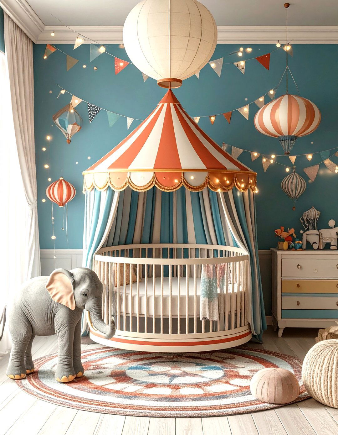 Circus Elephant Nursery Design - 24 Elephant Nursery Ideas