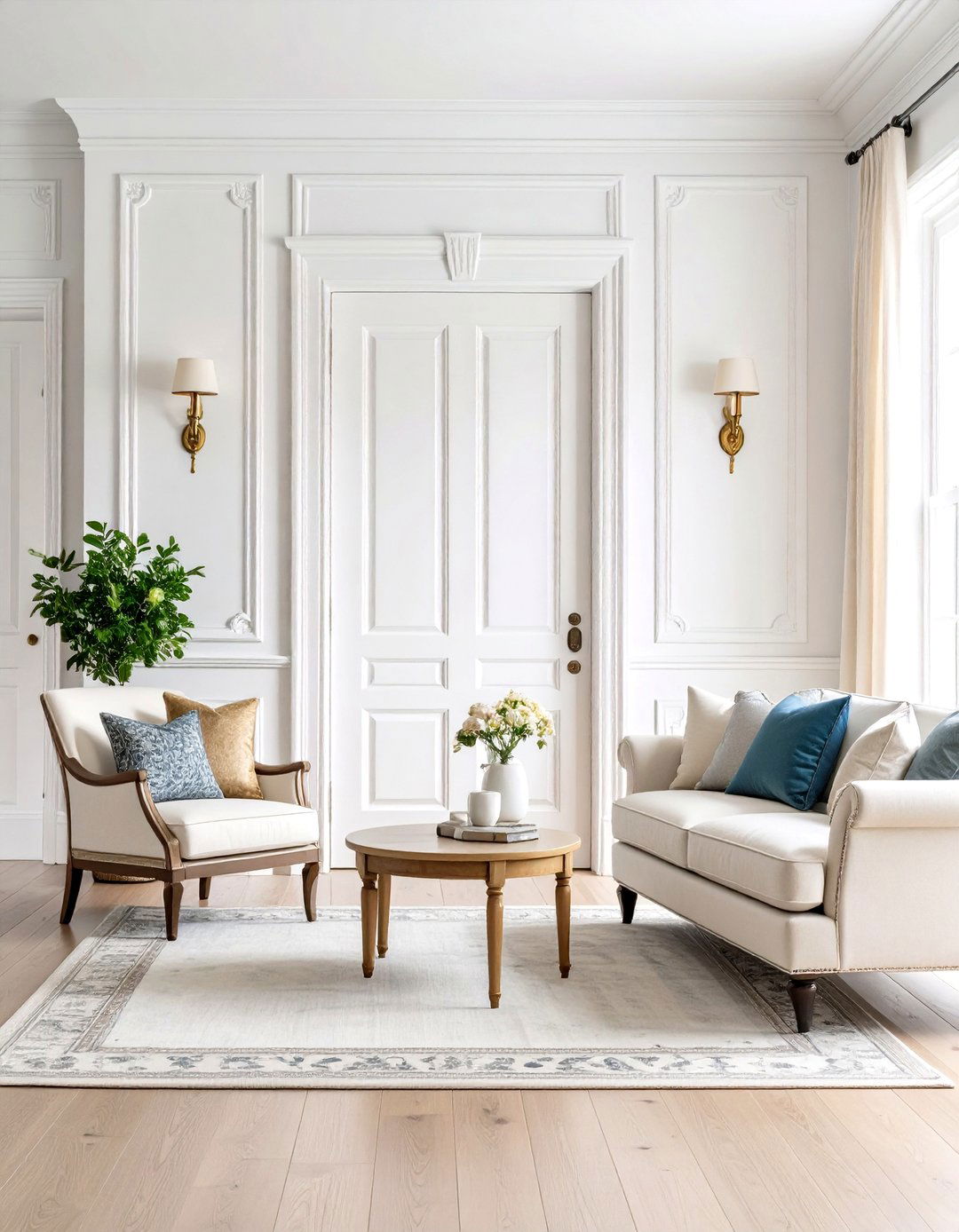 Classic Colonial Door Casing - 24 Door Trim Ideas