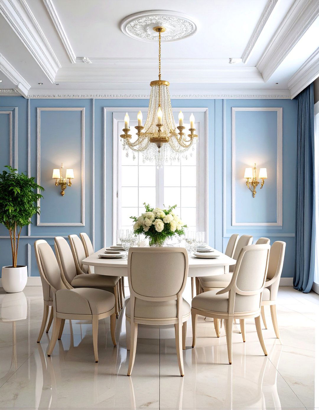 Classic Crown Molding with Traditional Profiles - 24 Wall Molding Ideas