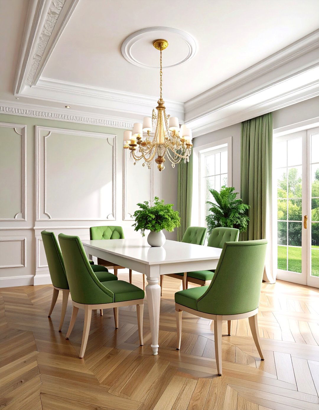 Classic Crown Molding - 24 Wall Trim Ideas