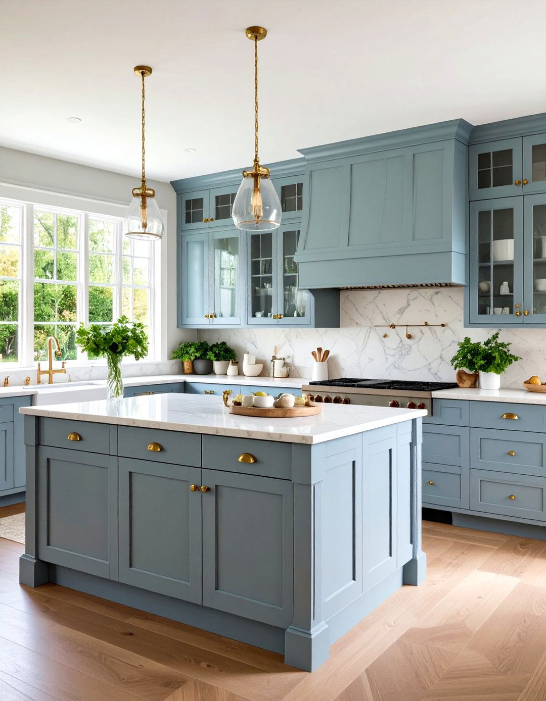 Classic English Country Kitchen - 24 Grey and White Kitchen Designs