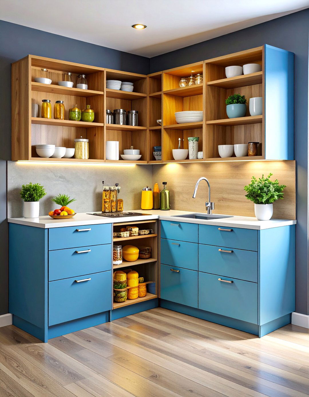 24 Blind Corner Kitchen Cabinet Ideas for Smart Storage
