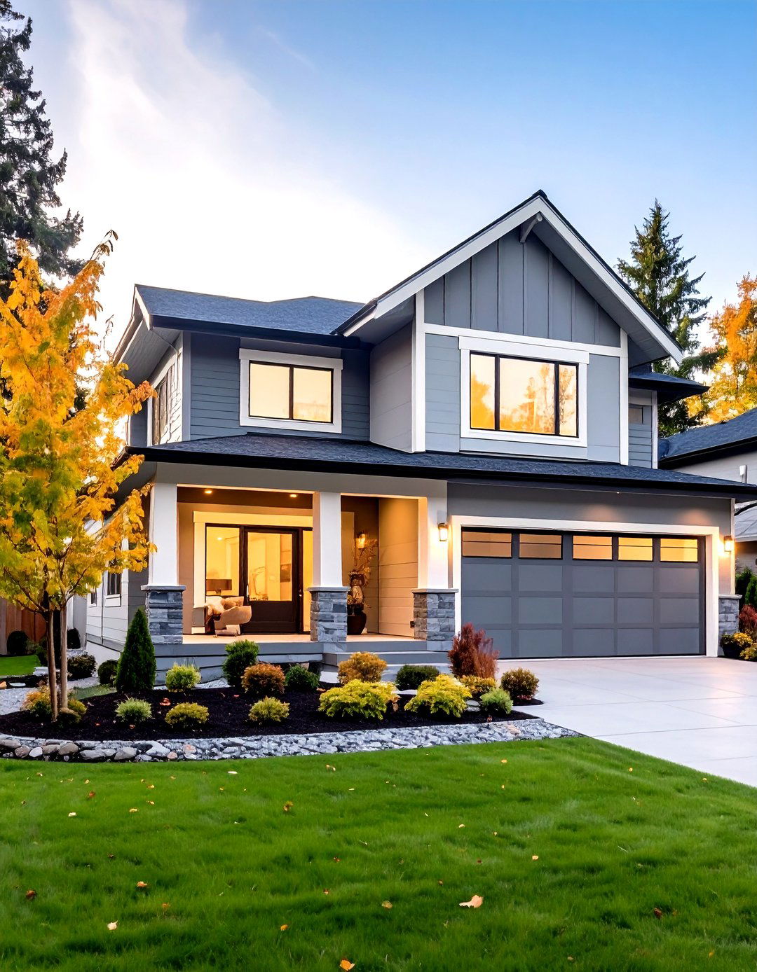 Classic Gray Sophisticated Minimalism - 24 Off-white Paint Colors for Home Exteriors
