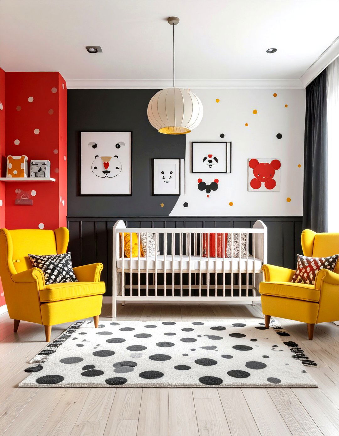 Classic Mickey Mouse Clubhouse Theme - 24 Disney Nursery Ideas