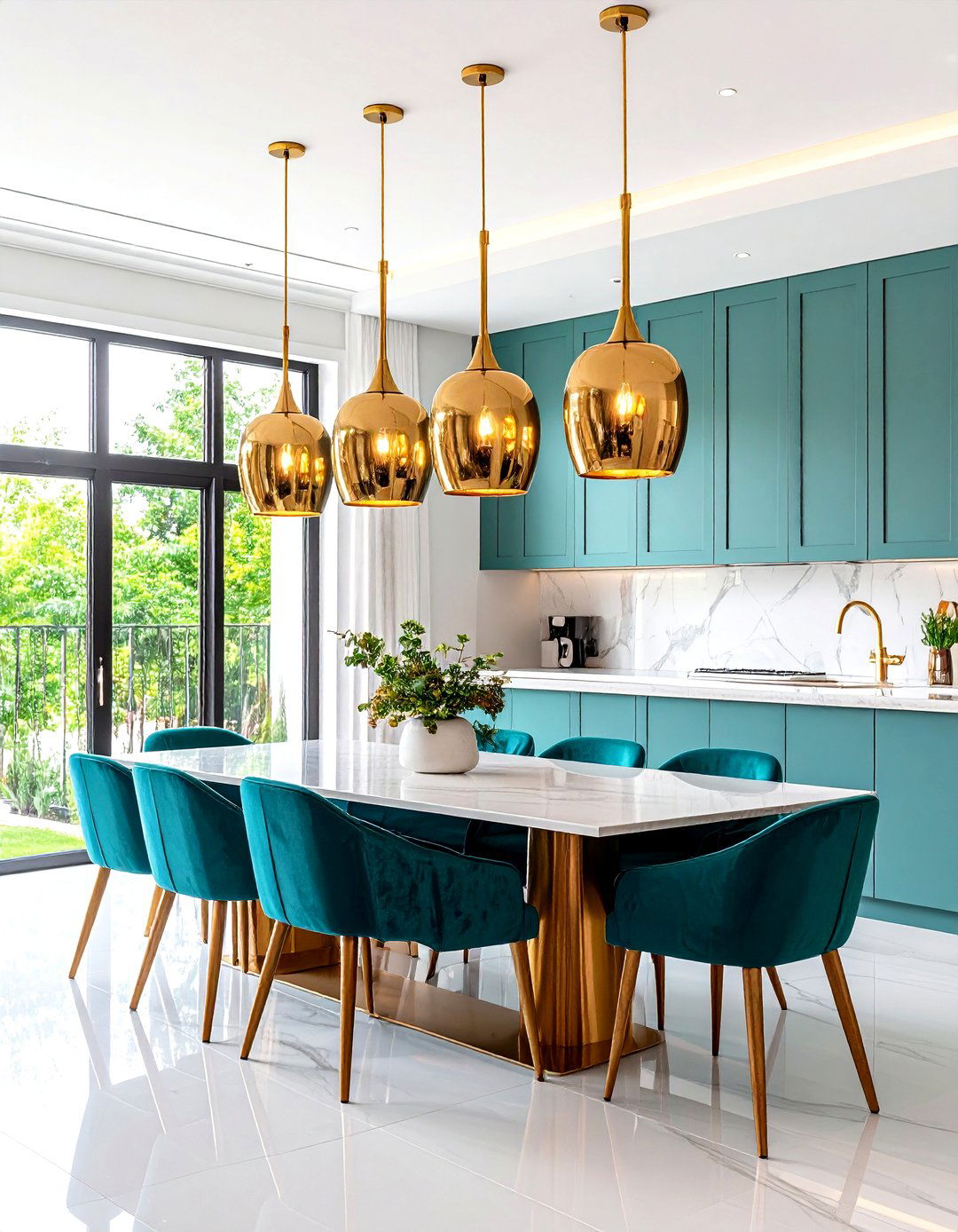Classic Pendant Lighting Design - 24 Nancy Meyers Interior Design Ideas
