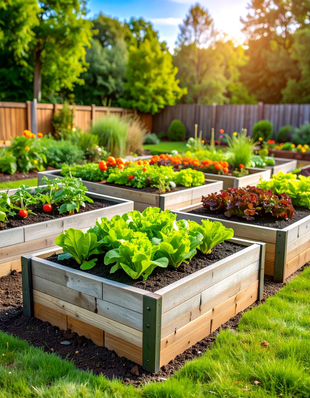 Classic Raised Garden Beds - 24 Cinder Block Garden Ideas