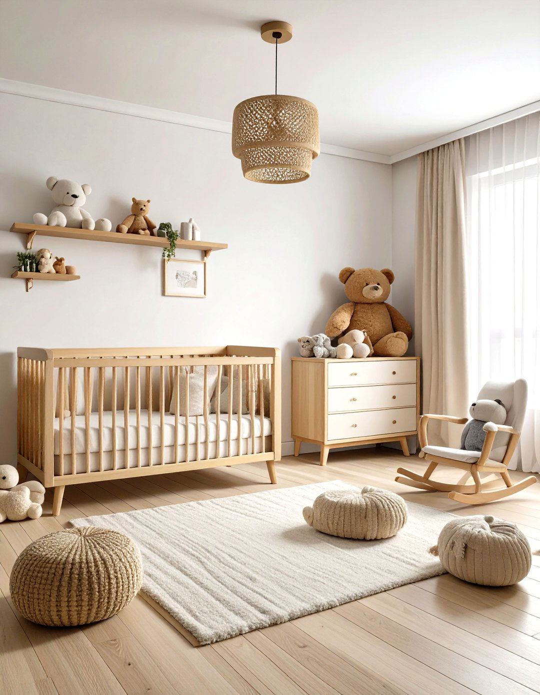 Classic Teddy Bear Baby Room - 24 Baby Room Ideas
