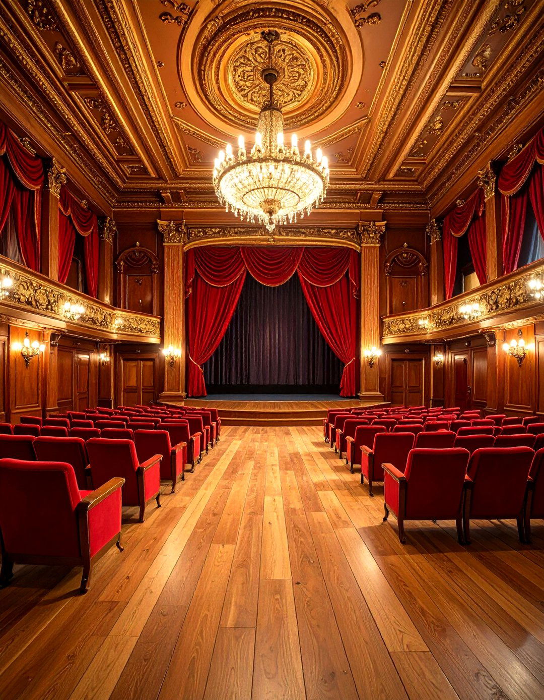 Classic Traditional Theater Room - 24 Home Theater Ideas