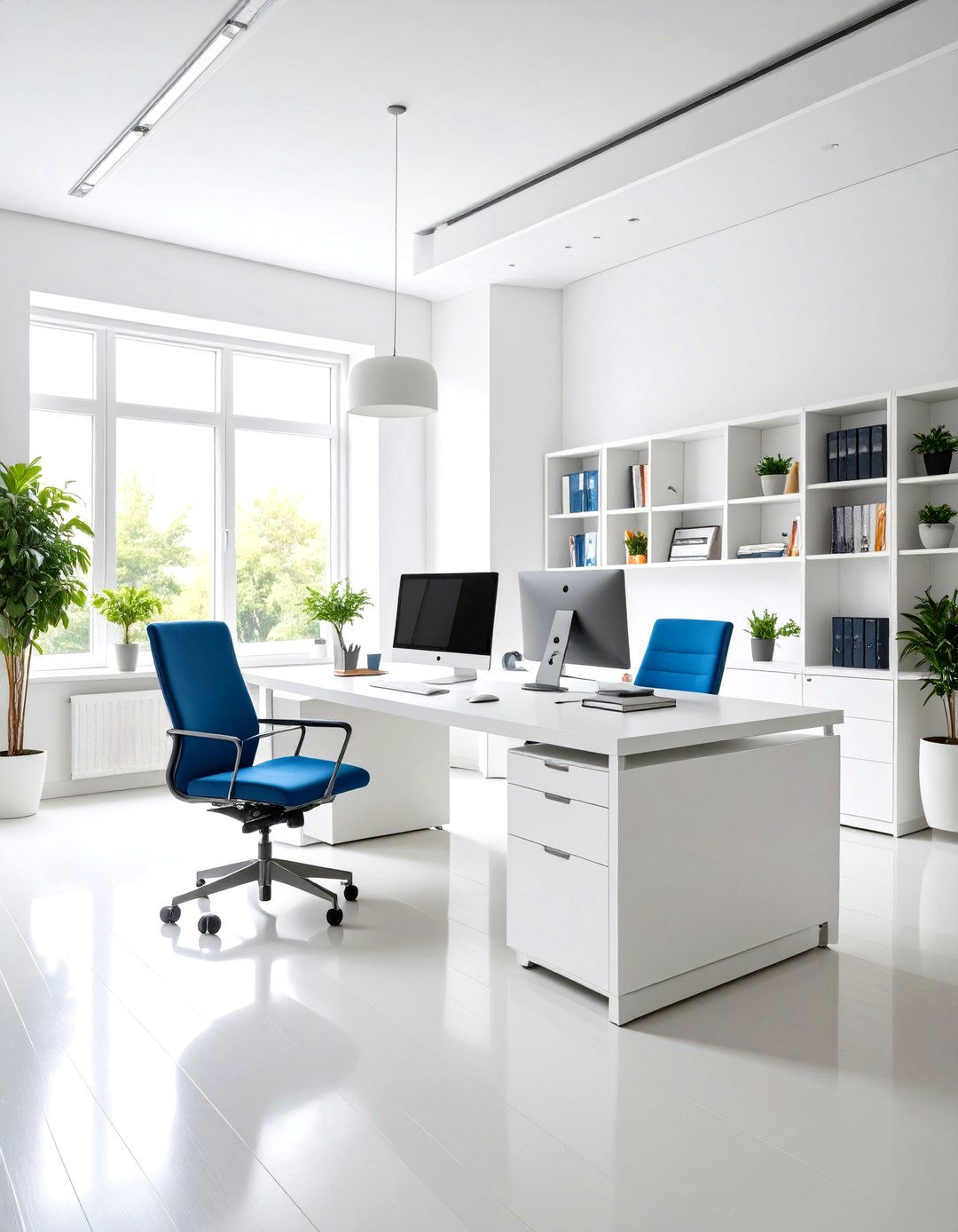Classic White Timeless Foundation - 24 Home Office Paint Colors