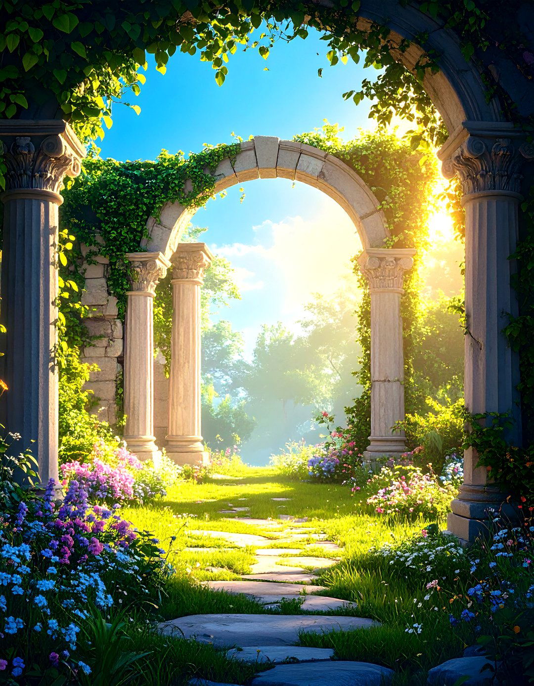 Classical Ruins Garden Folly - 24 Italian Garden Design Ideas