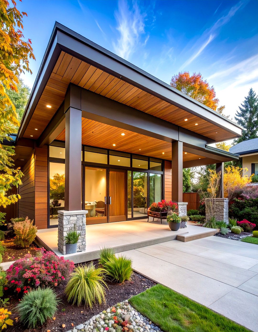 Clerestory Windowed Roof System - 24 Front Porch Roof Ideas