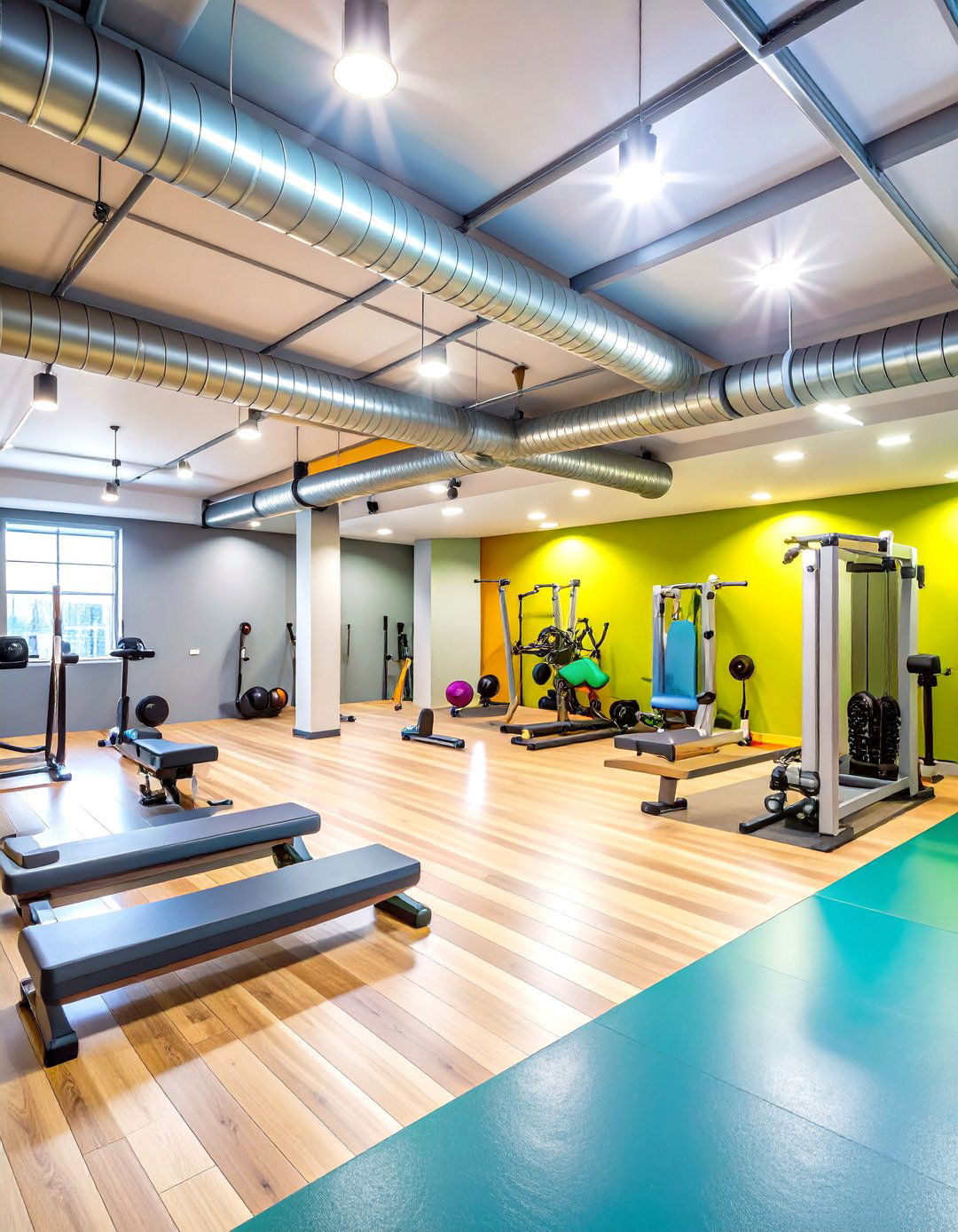 Climate Controlled Year Round Fitness Haven - 24 Basement Gym Ideas