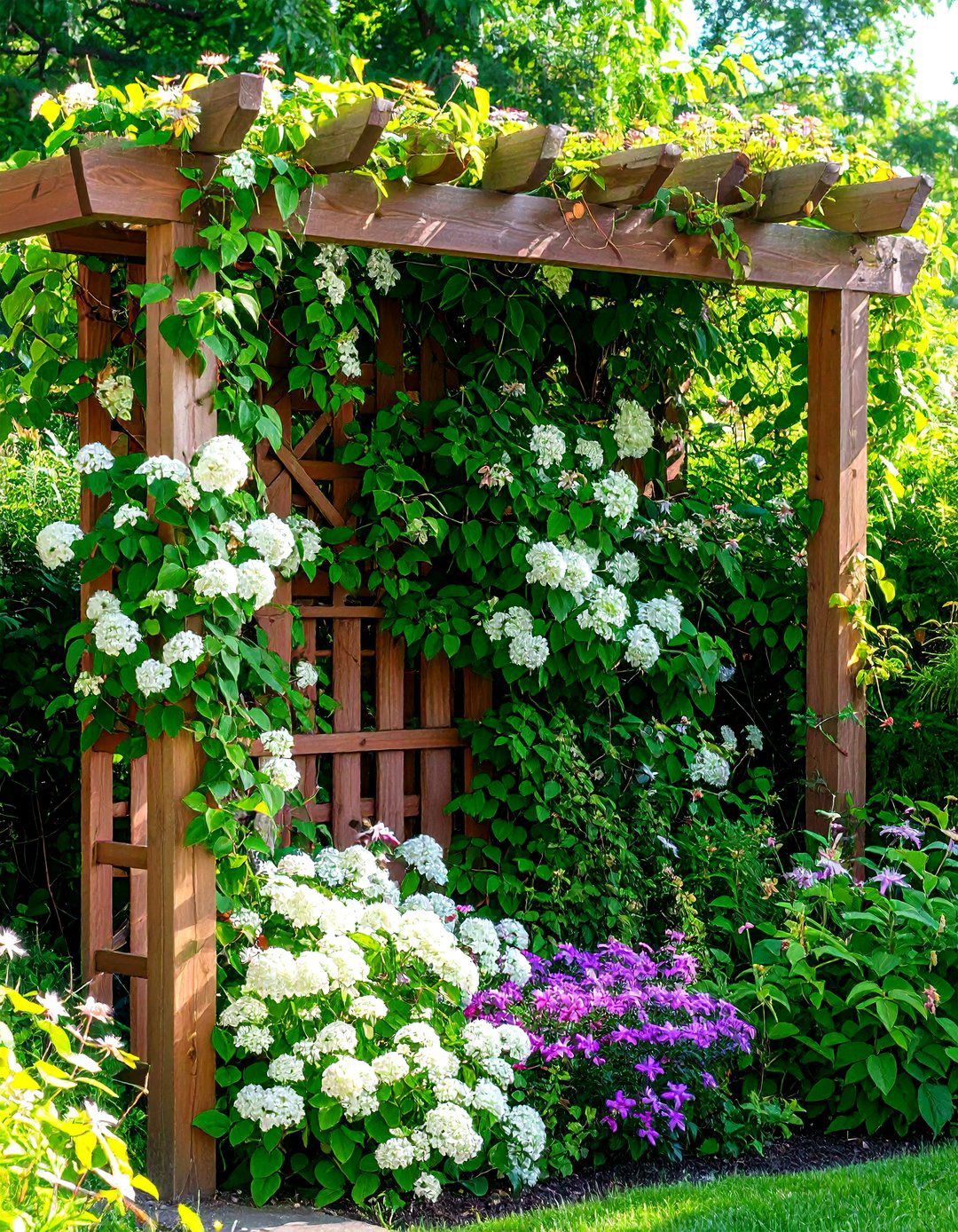 Climbing Vine Shade Structures - 24 Shady Garden Ideas