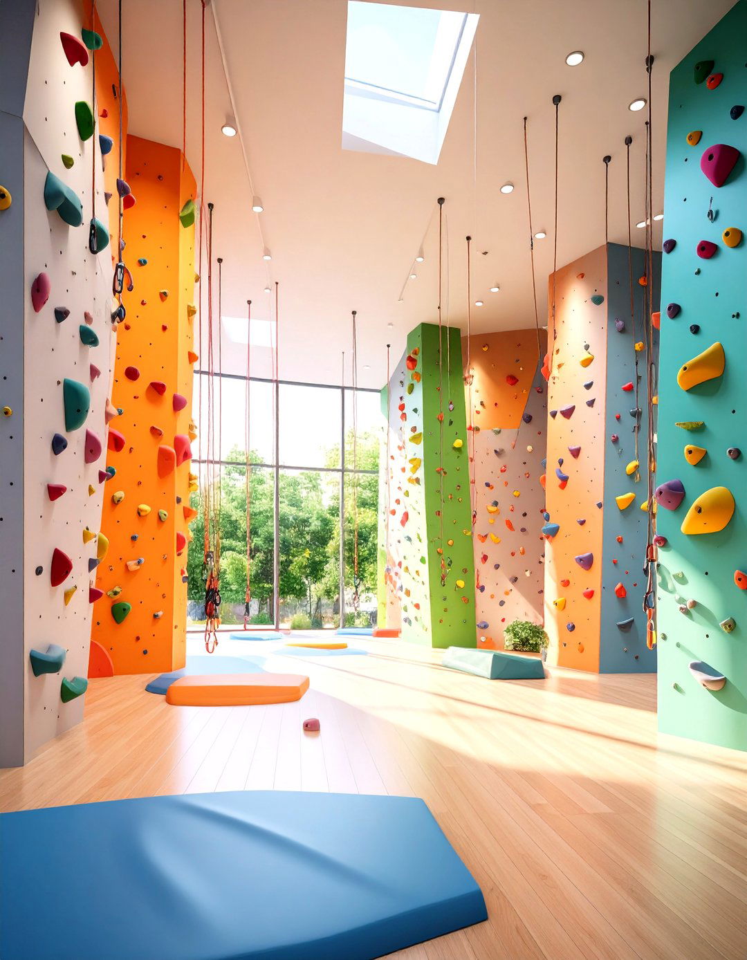 Climbing Wall Adventure Zone - 24 Outdoor Gym Ideas