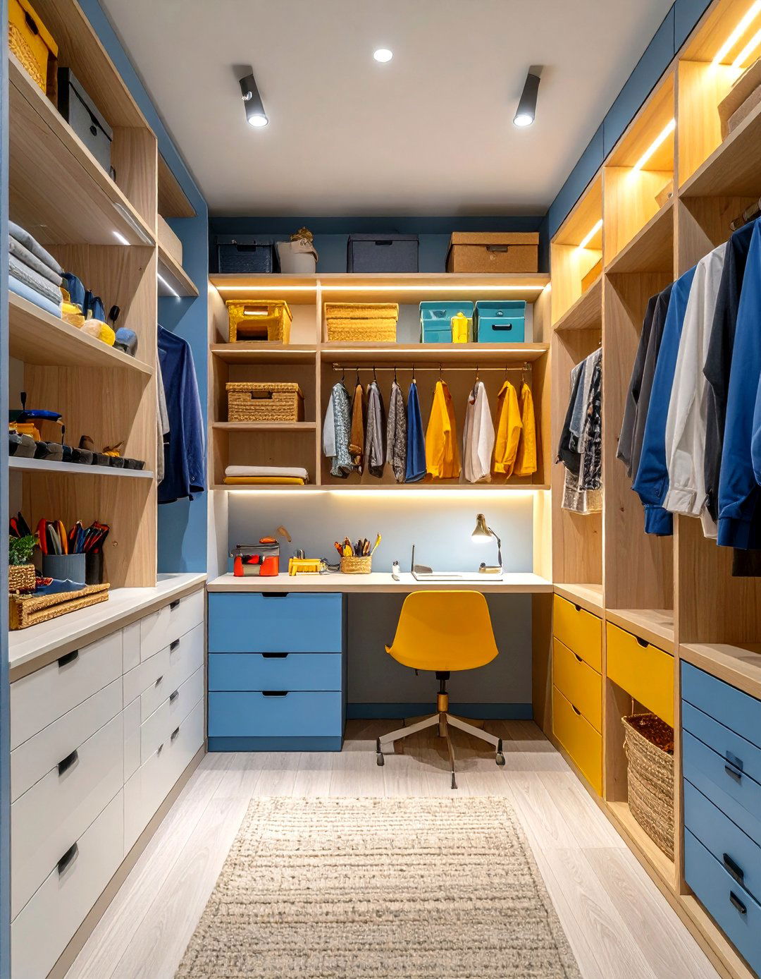 Closet Craft Room Conversion - 24 Small Craft Room Ideas
