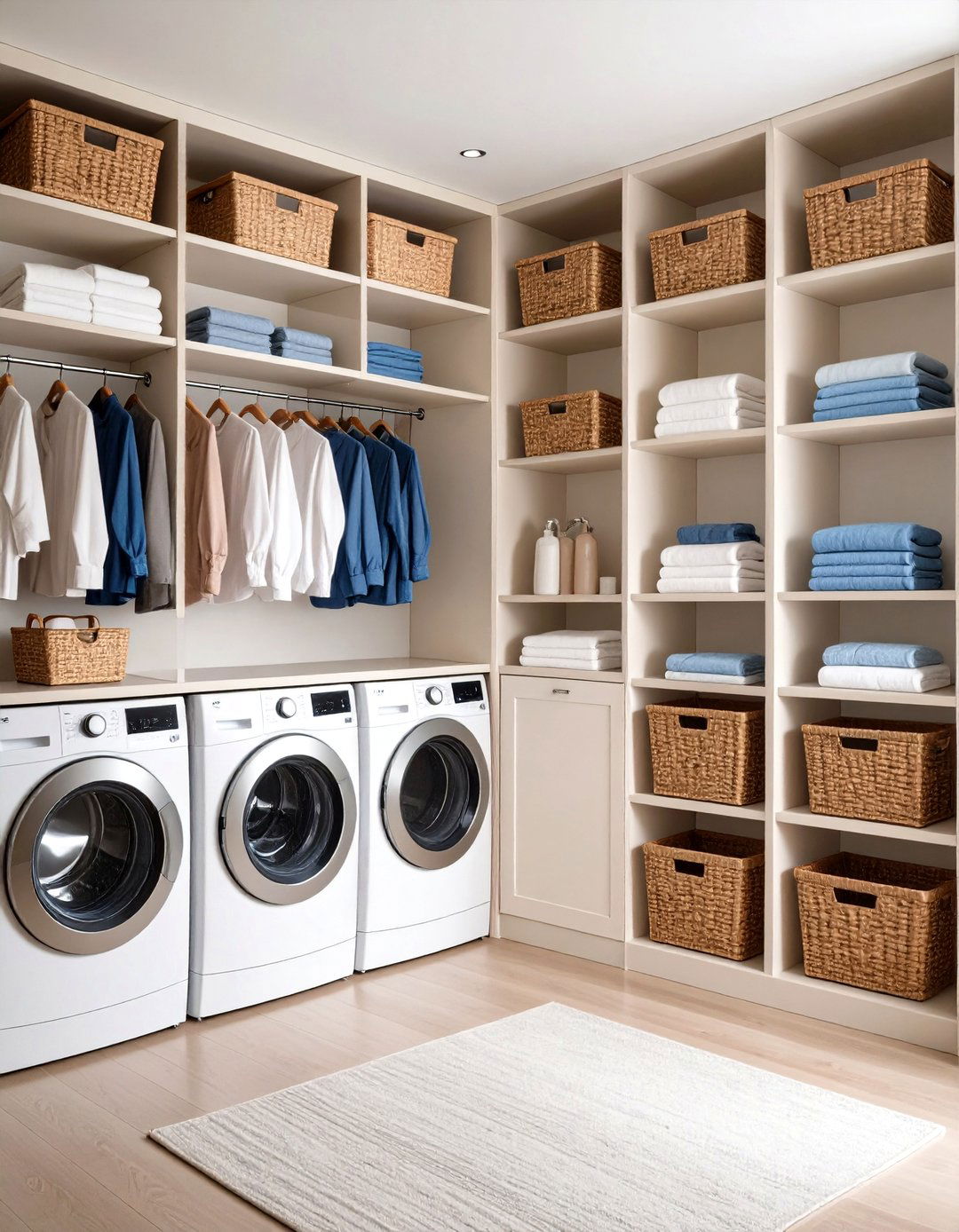 Closet Organization Integration - 24 Laundry Basket Storage Ideas