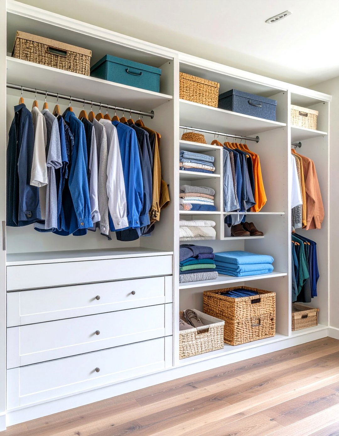 Closet Organization Shelving Expansion - 24 Bedroom Shelving Ideas