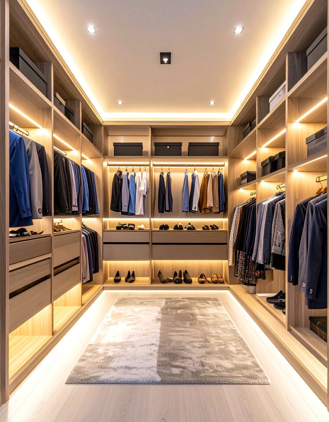 Closet Organization Soffit Lighting - 24 Soffit Lighting Ideas