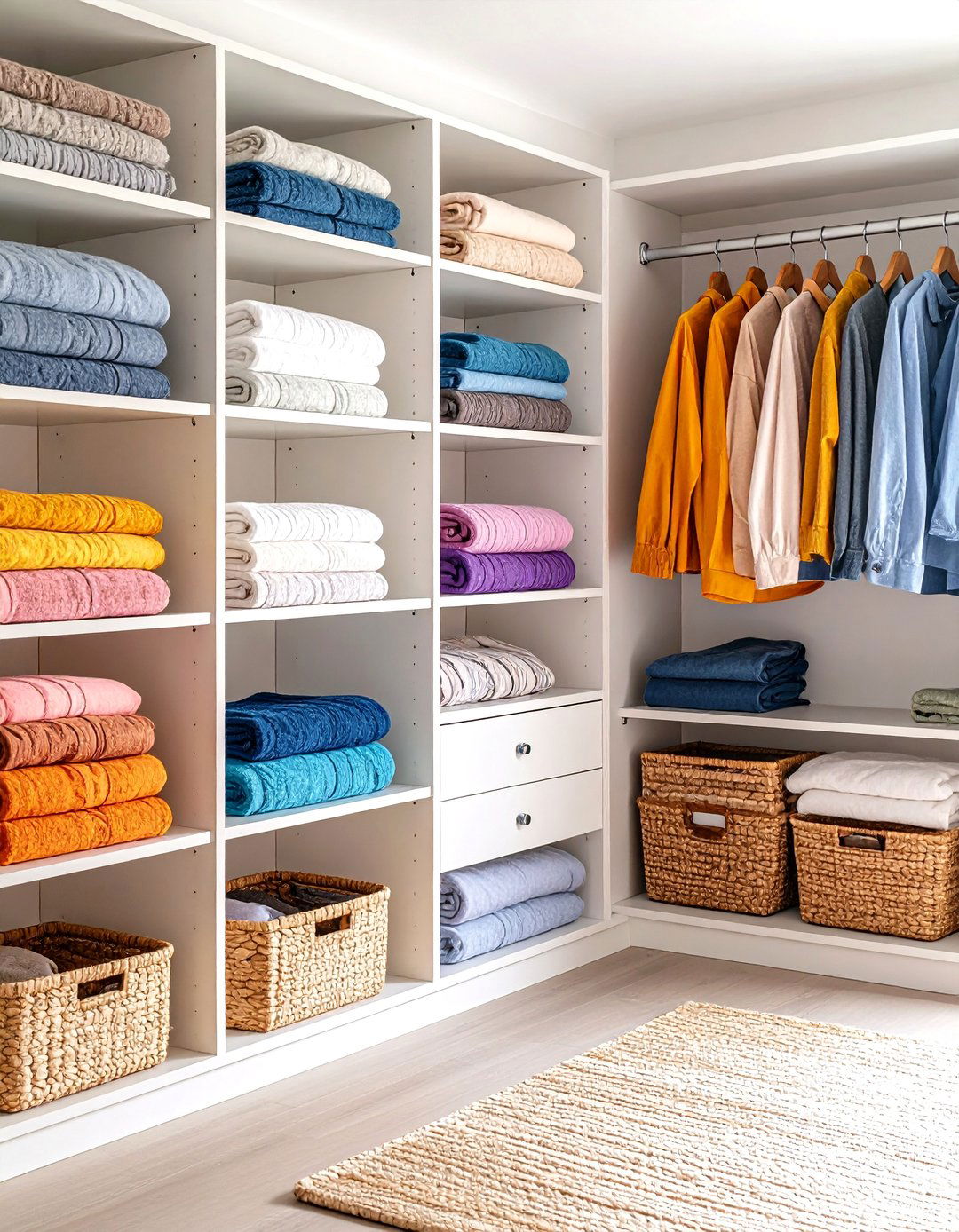 Closet Organization Systems - 24 Blanket Storage Ideas