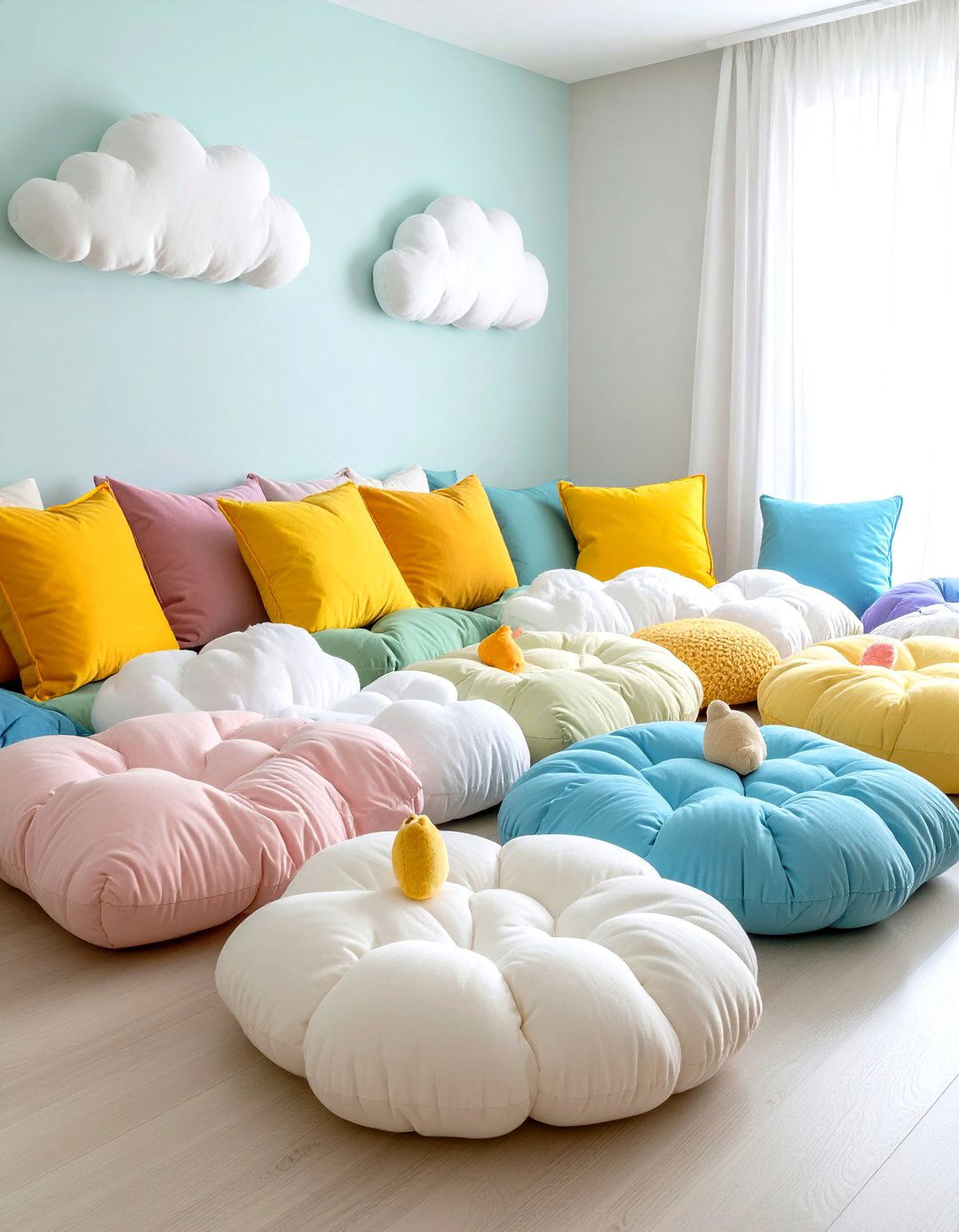 Cloud Comfort Sensory Retreat Nursery - 24 Cloud Themed Nursery Ideas