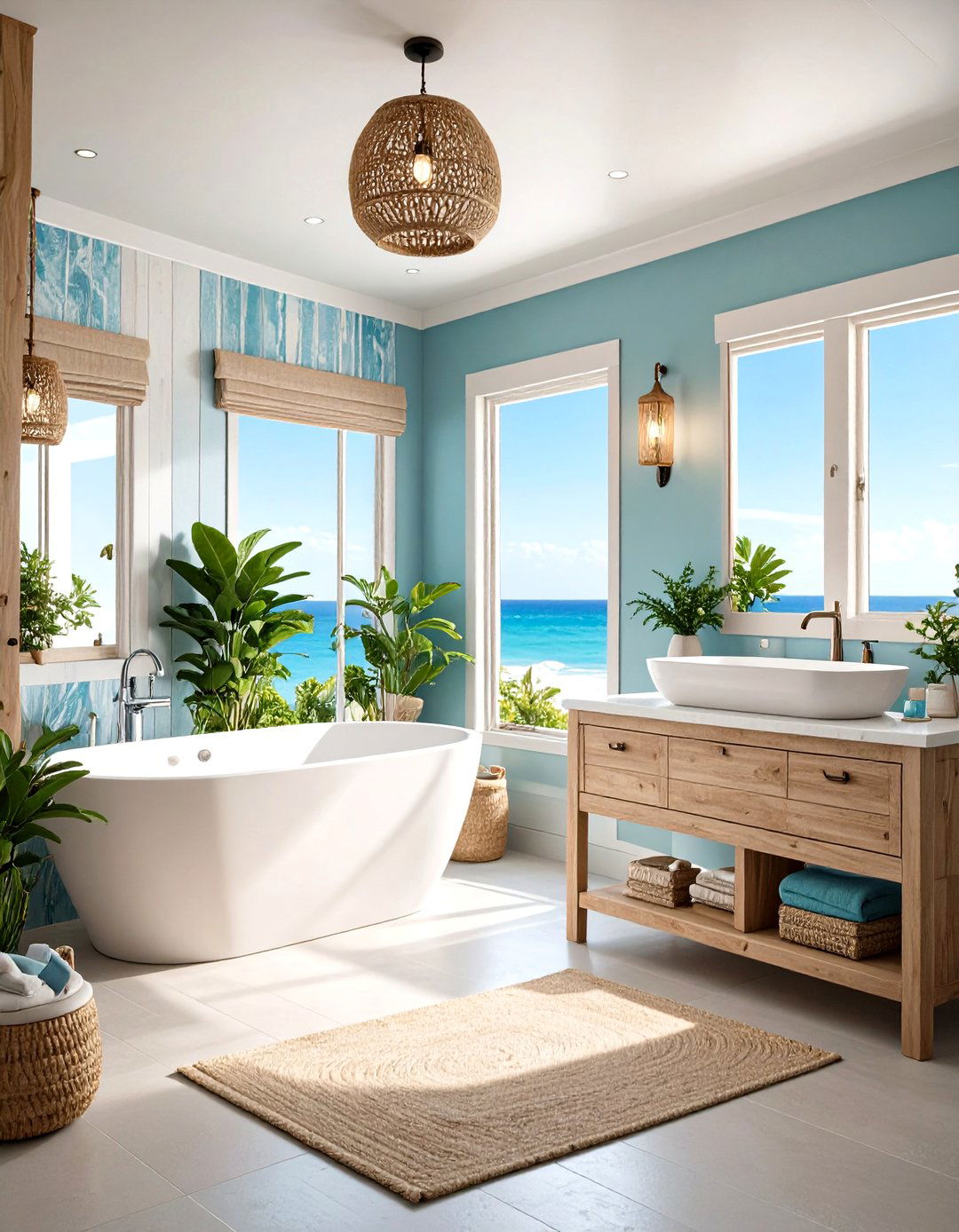 Coastal Beach Vibes for Relaxed Living - 24 Rv Wallpaper Ideas