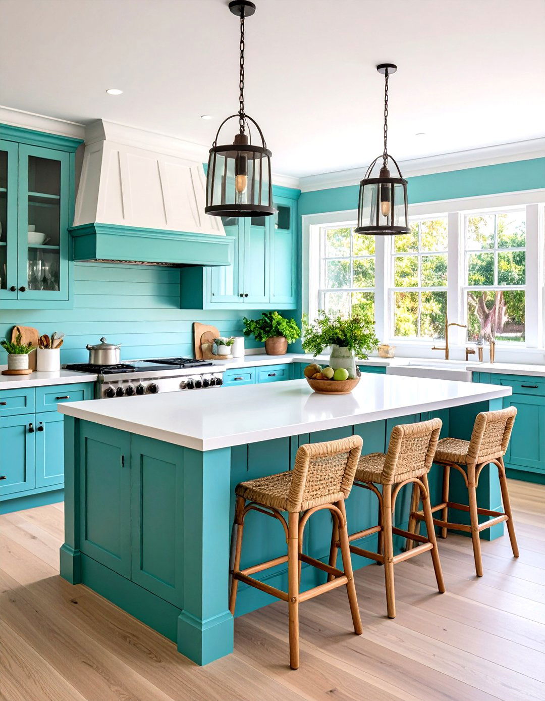 Coastal Blue Shiplap Island Retreat
