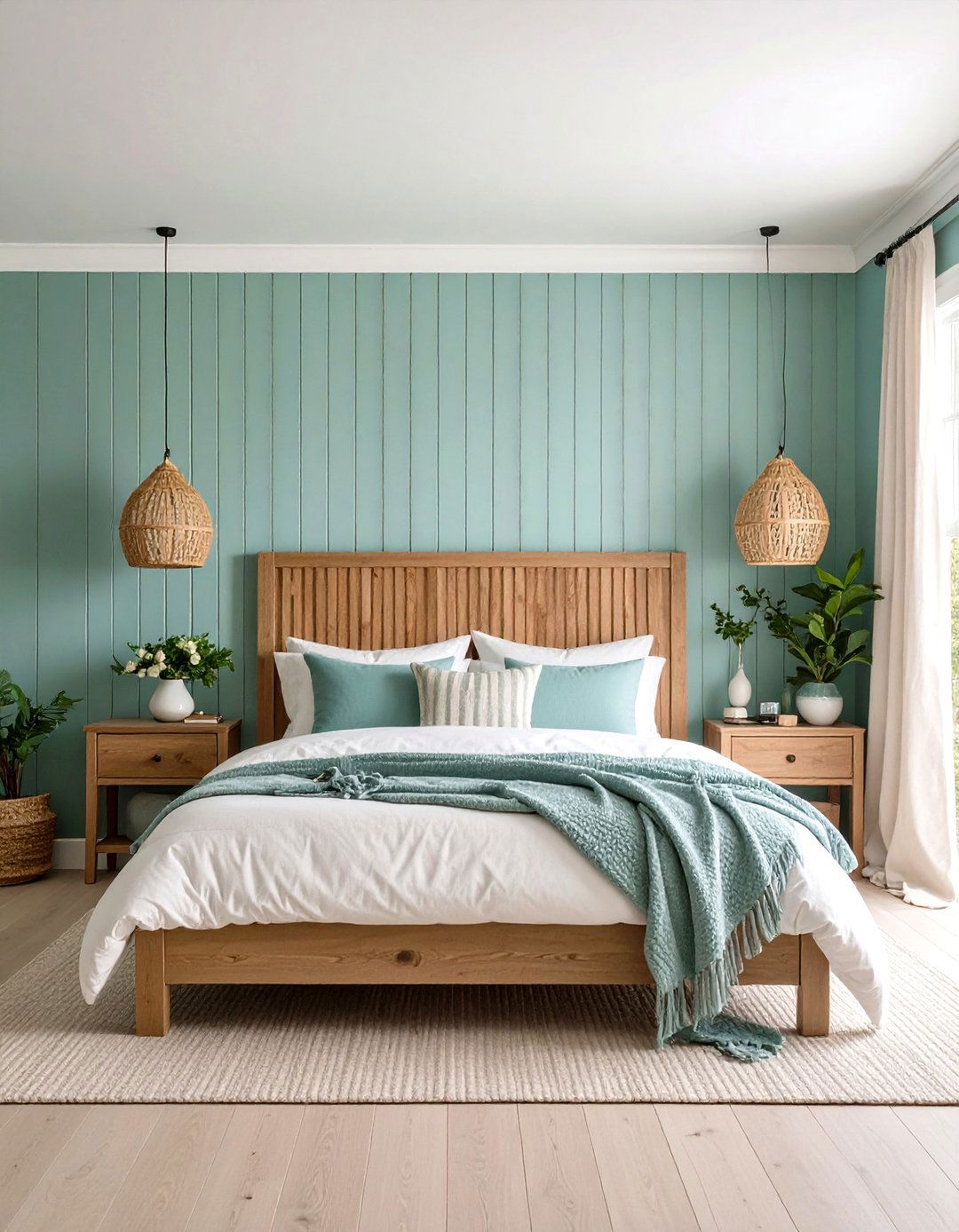 Coastal Board and Batten Style - 24 Half Wall Paneling Ideas