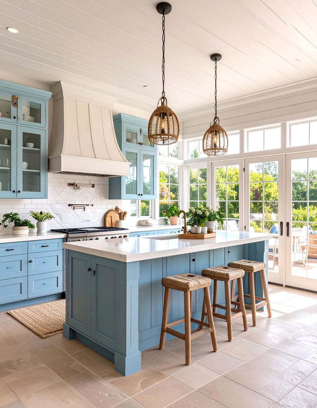 Coastal Breeze Kitchen Sunroom - 24 Sunroom Kitchen Ideas