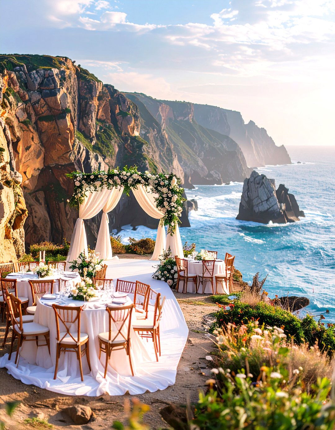 Coastal Cliff Drama - 24 Destination Wedding Ideas