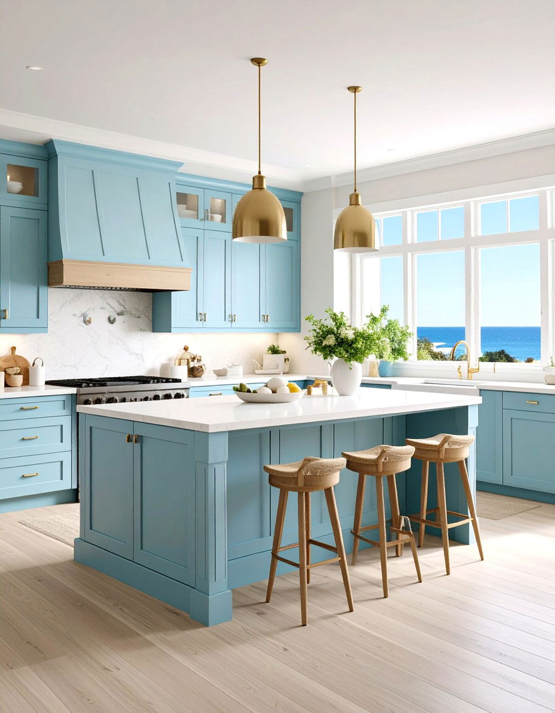 Coastal Color Palette Schemes - 24 coastal kitchen ideas