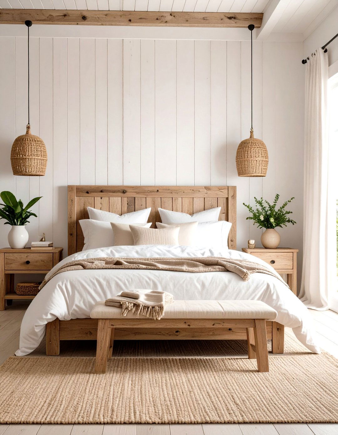 Coastal Cottage Driftwood Haven - 24 Ocean-themed Bedroom Ideas