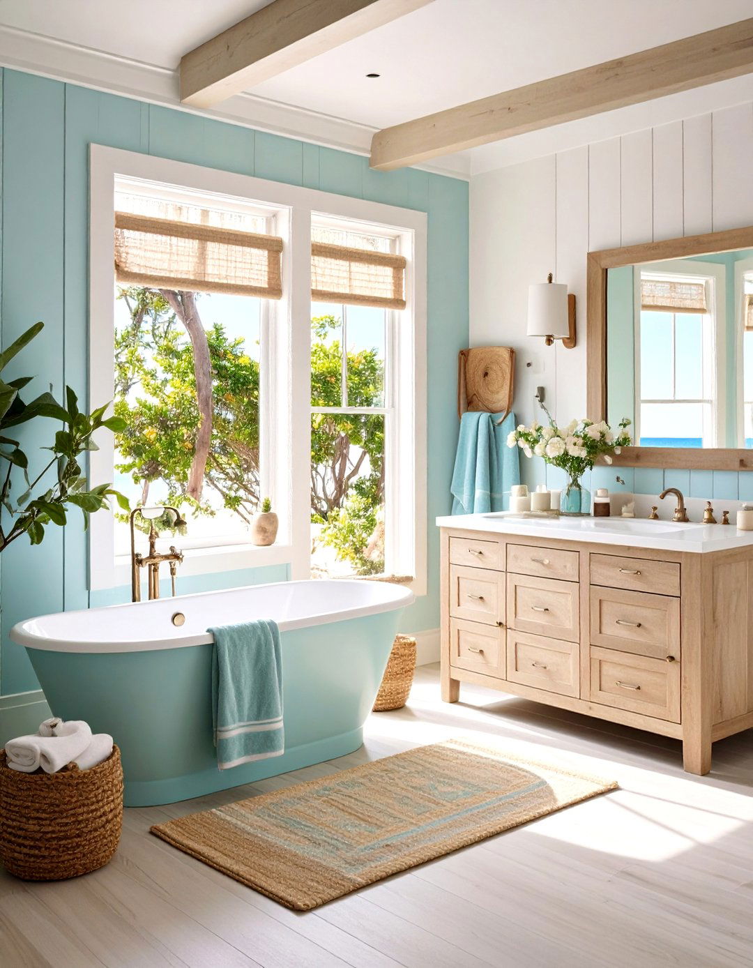 Coastal Family Retreat - 24 Family Bathroom Ideas