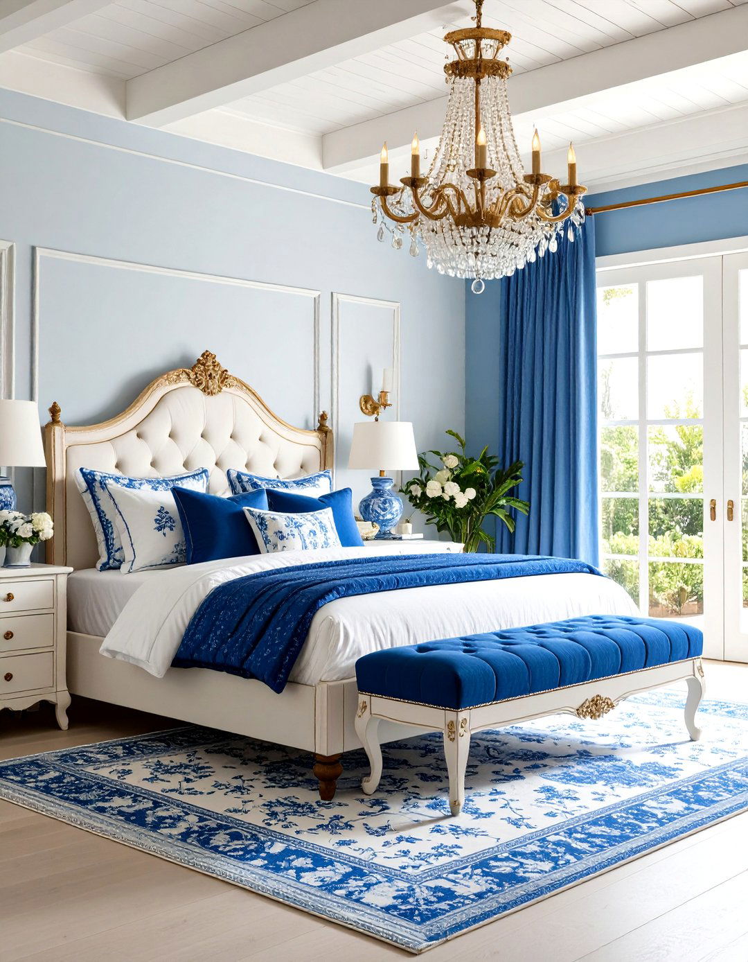 Coastal French Provincial Bedroom - 24 Coastal Bedroom Ideas