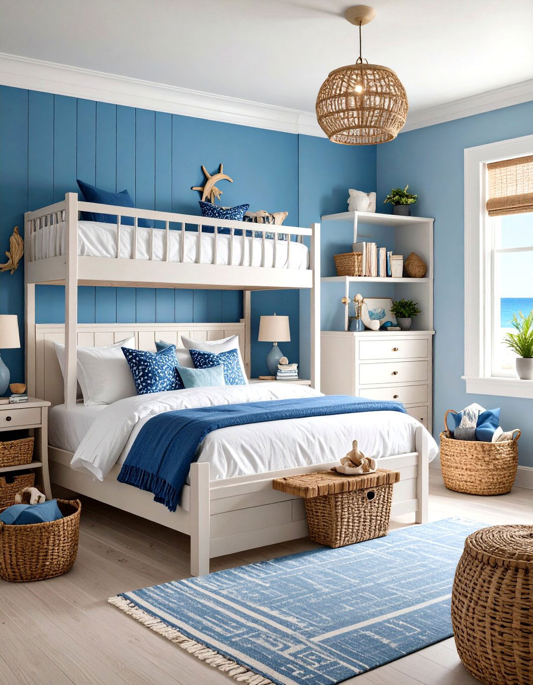 Coastal Grandmother Comfort - 24 Dorm Room Decorating Ideas