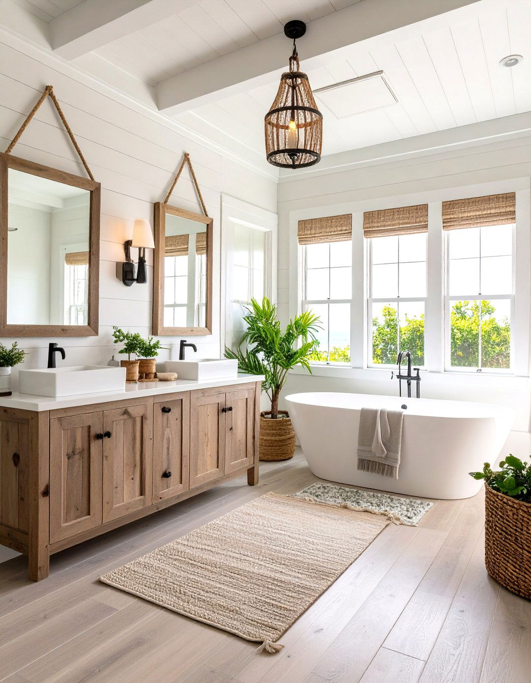 Coastal Grey Sea Glass Tile Bathroom - 24 Grey Tile Bathroom Ideas
