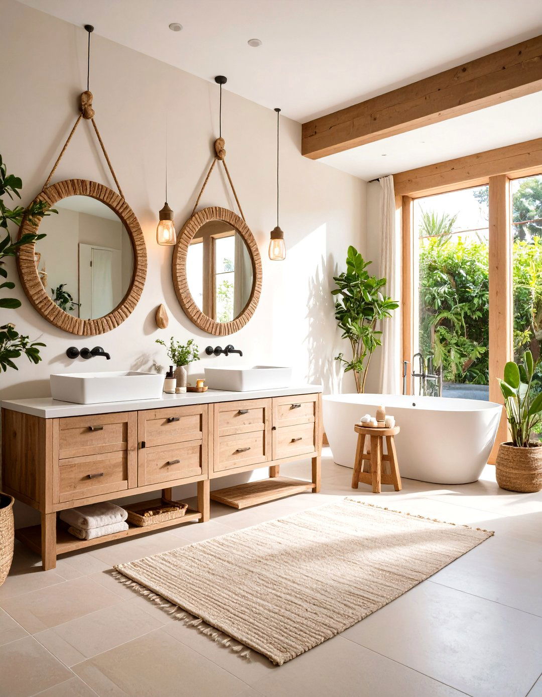 Coastal Inspired Serenity Theme - 24 Bathroom Decor Ideas
