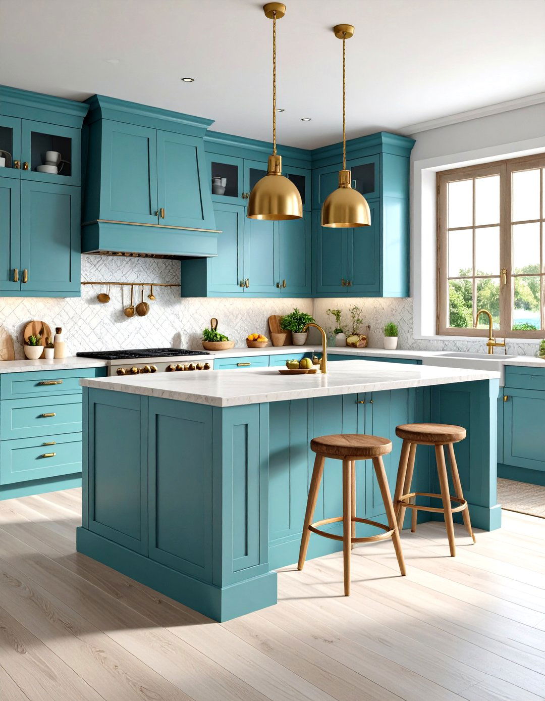 Coastal Kitchen Style Theme - 24 Dream Kitchen Ideas