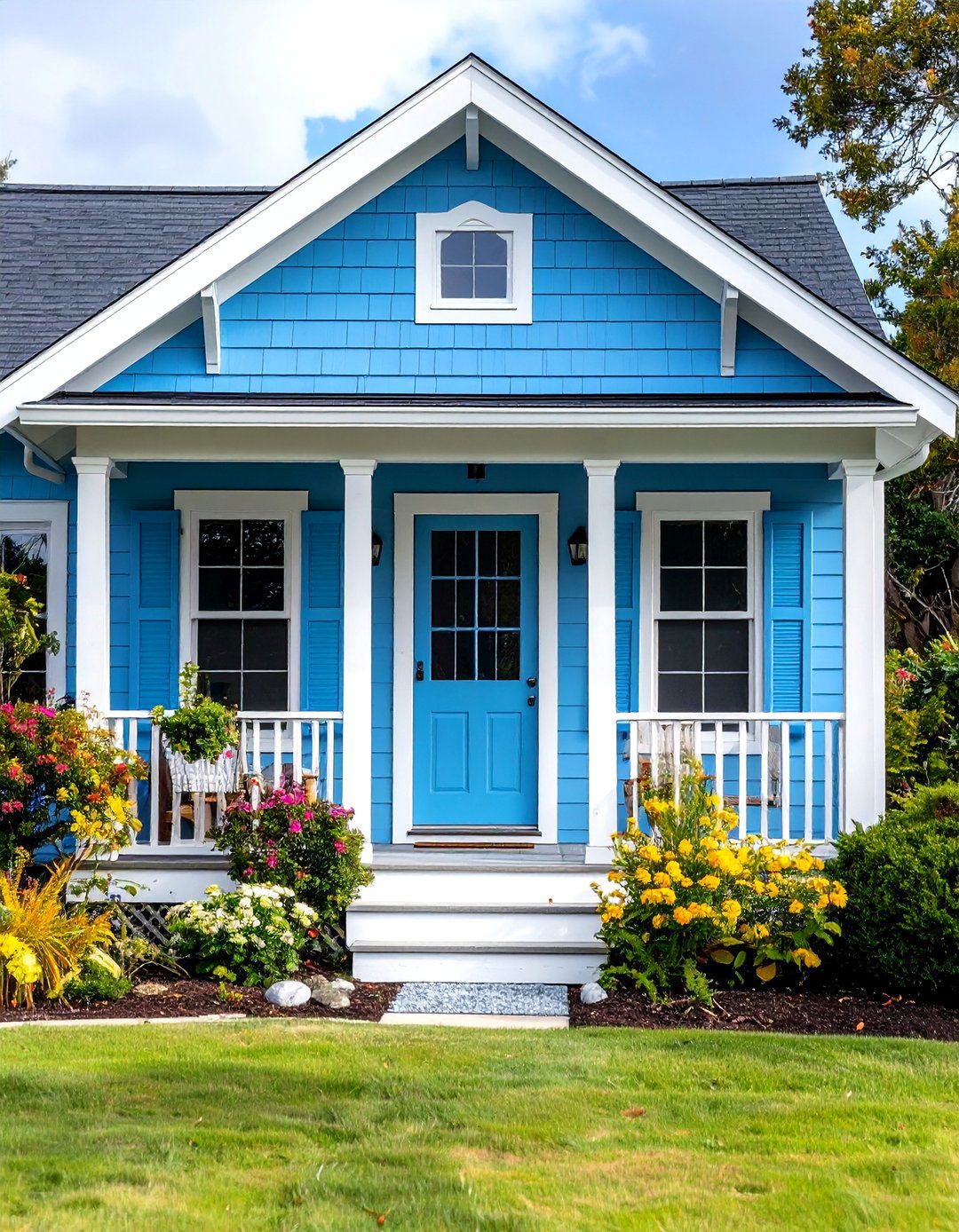 Coastal Light Blue - 24 Blue Exterior House Colors