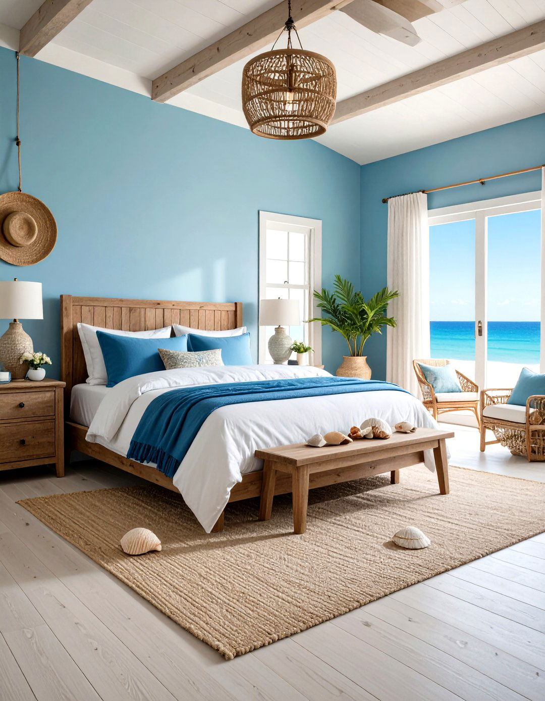 Coastal Romantic Escape - 24 romantic bedroom ideas