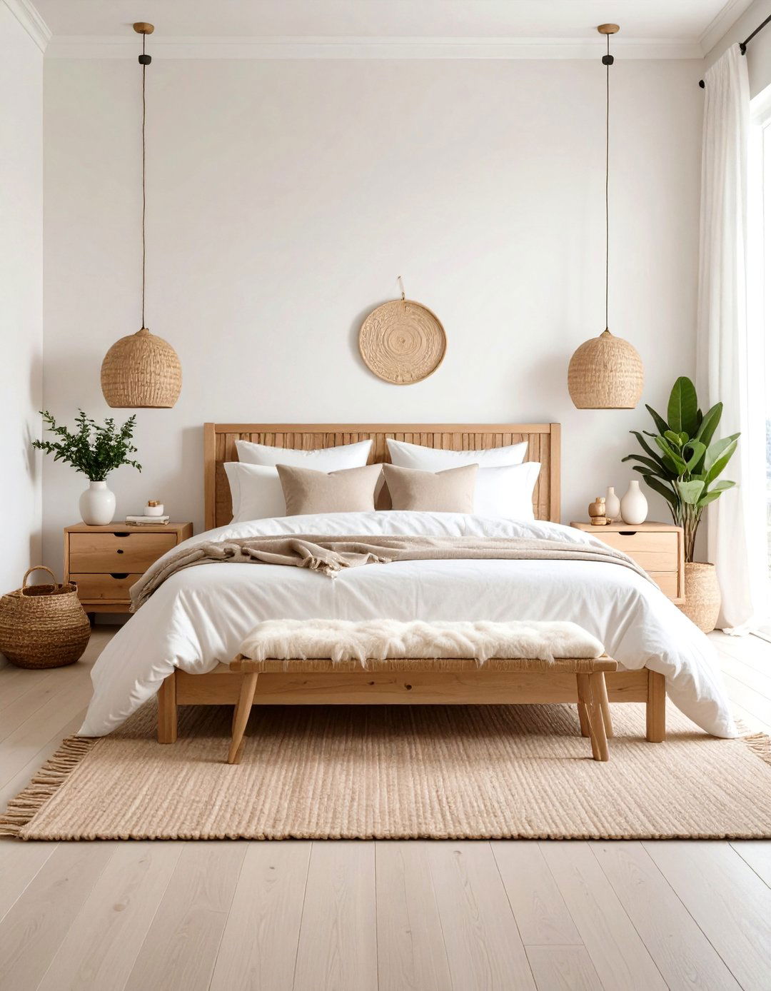 Coastal Scandinavian Bedroom Design - 24 Coastal Bedroom Ideas