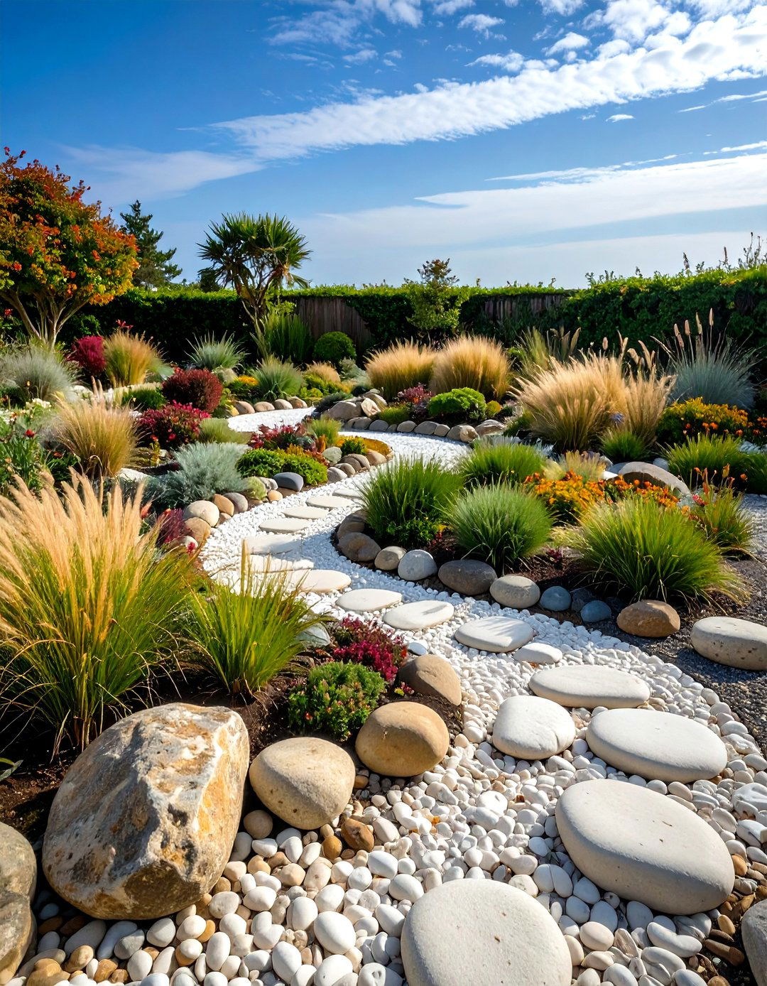 Coastal Stone Garden Design - 24 Stone Garden Ideas