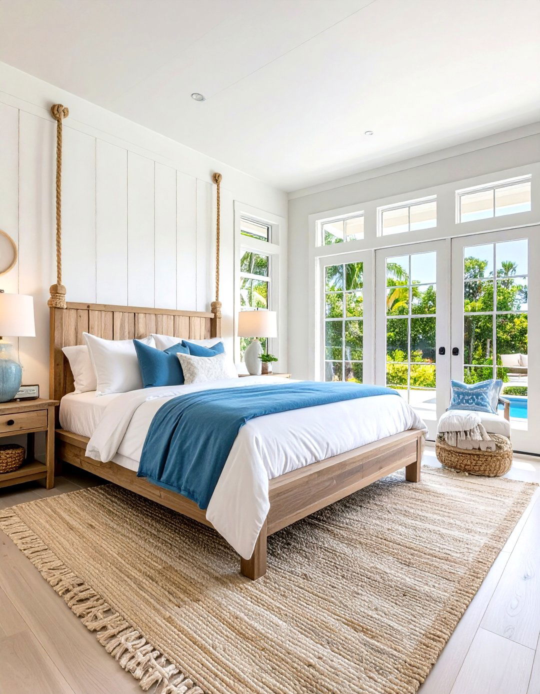 Coastal Teak Bedroom - 24 Dark Wood Bedroom Ideas