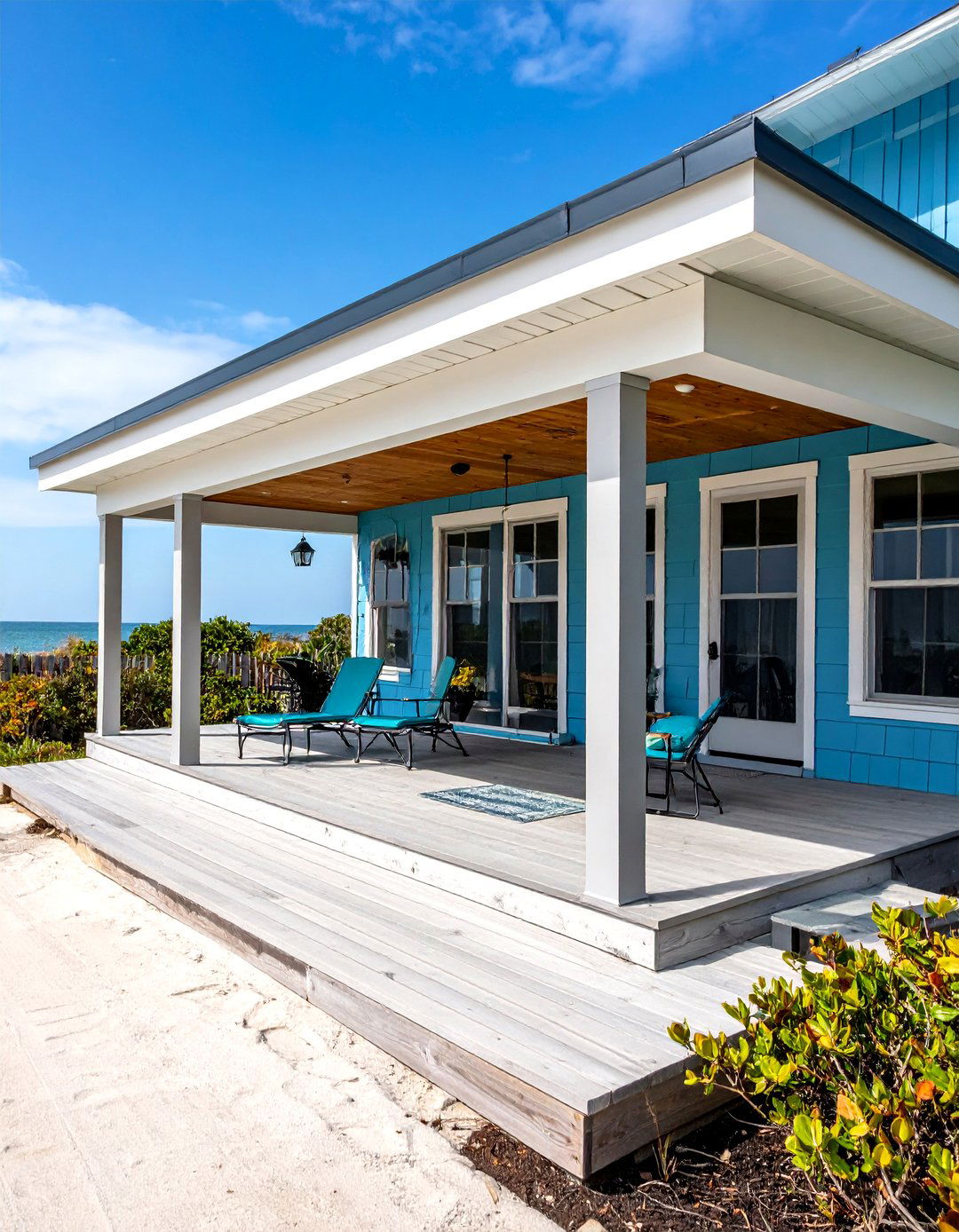 Coastal Weather Resistant Car Porch Design - 24 Car Porch Design Ideas