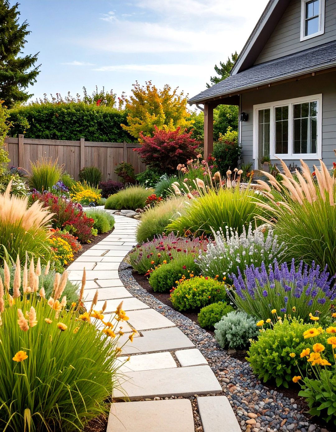 Coastal Wind Garden Design - 24 Greek Garden Ideas
