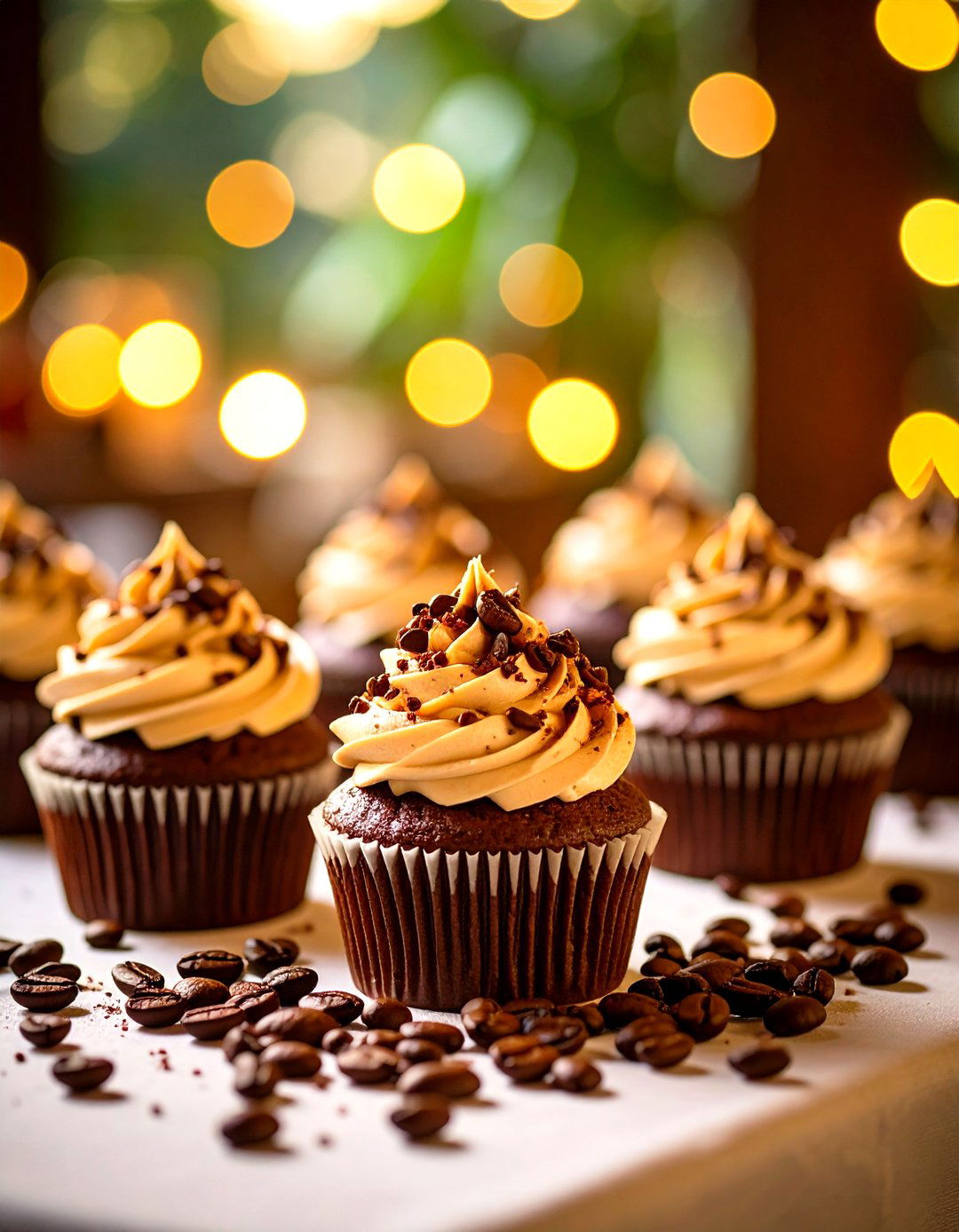 Coffee Mocha Morning Bliss - 24 Wedding Cupcake Ideas