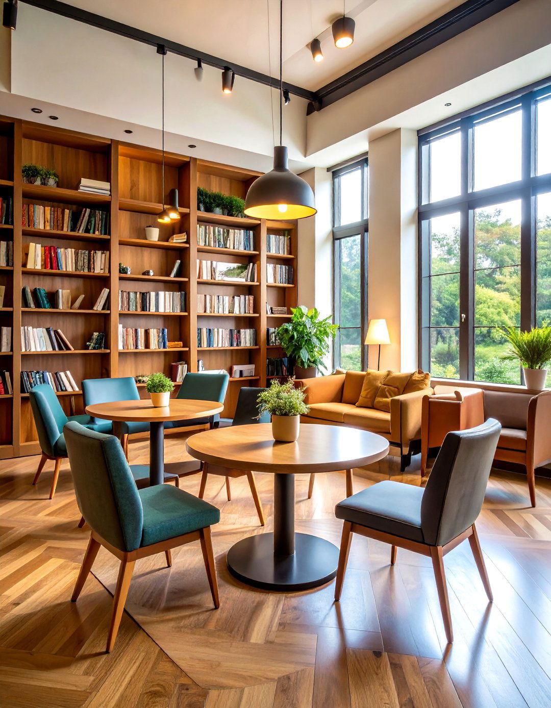 Coffee Station with Reading Nook Integration - 24 Coffee Station Ideas