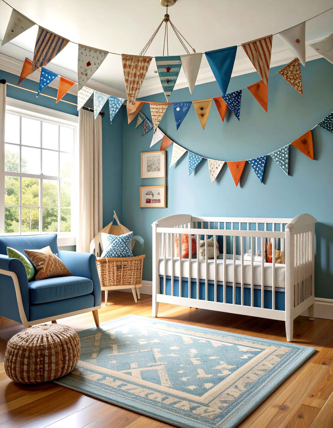 Collegiate Sports Heritage Nursery - 24 Sports Nursery Ideas