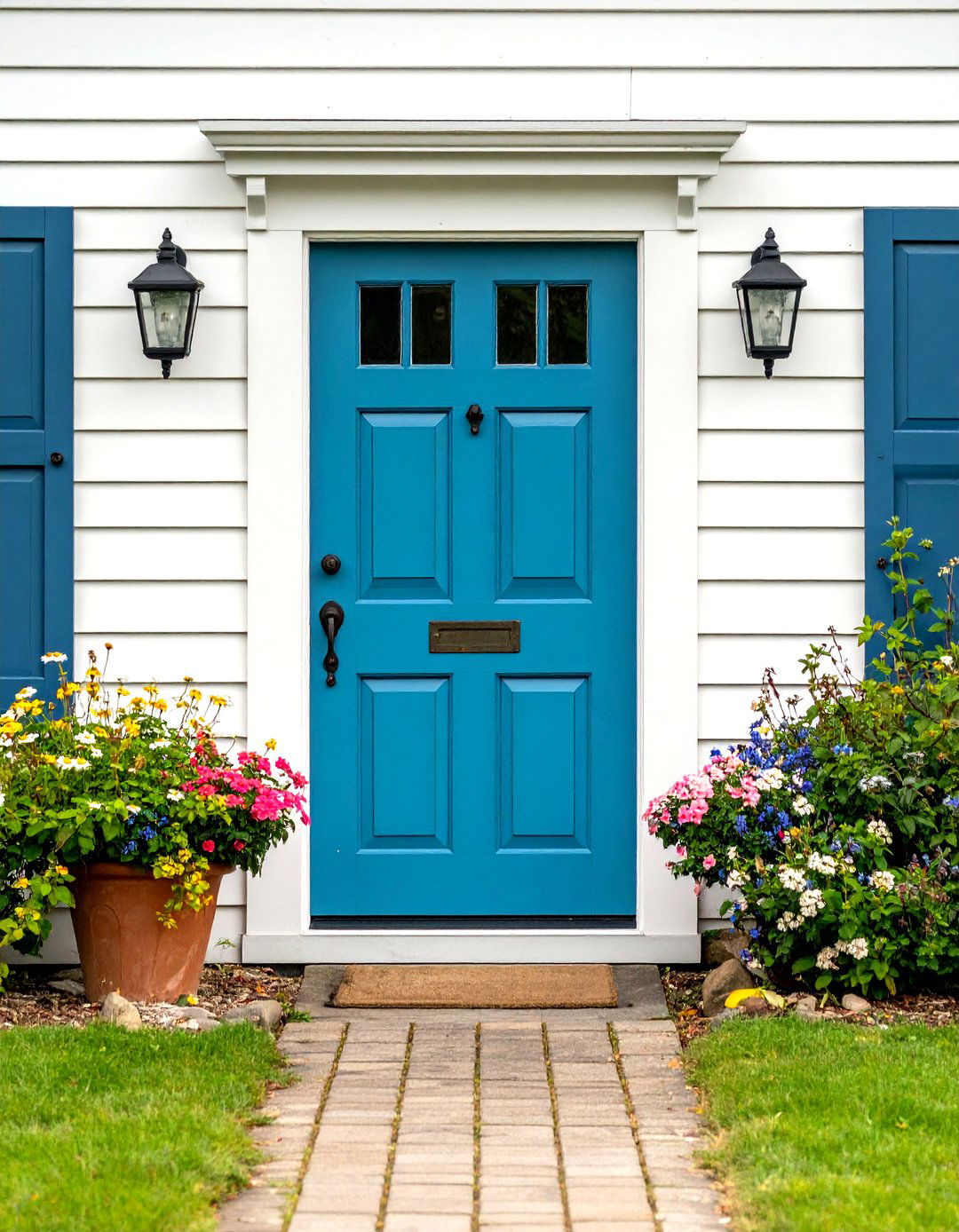 Colonial Dutch Door Design - 24 Colonial Front Door Ideas