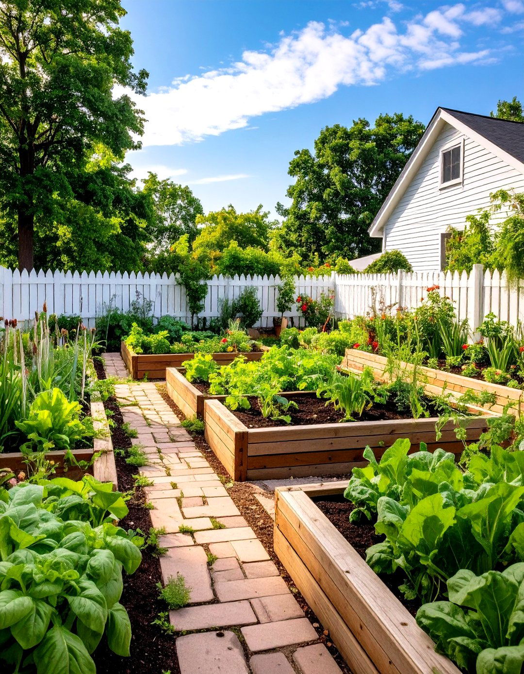 Colonial Heritage Garden Design - 24 Vintage Garden Ideas